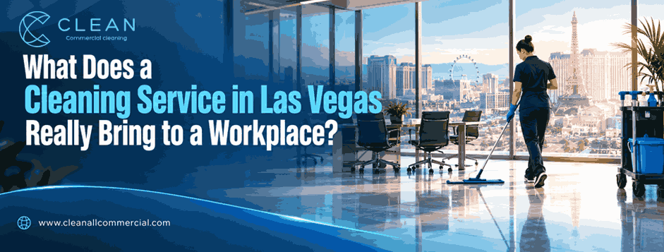 What Does a Cleaning Service in Las Vegas Really Bring to a Workplace?